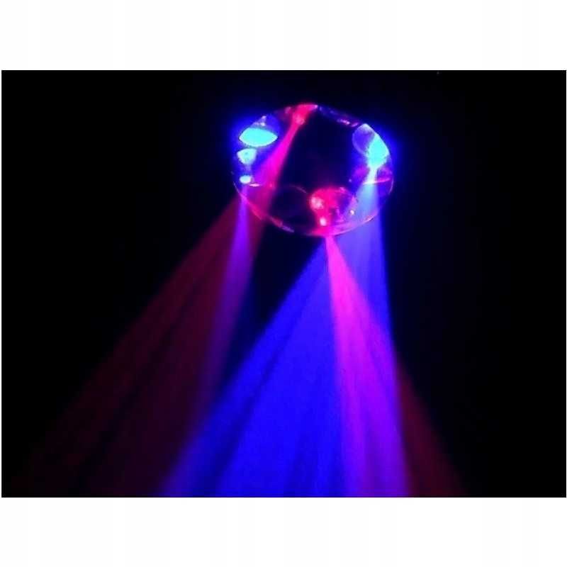 Efekt LED GOBO FLOWER SPOT 8 x 3W RGBW Cree Mix wzorów Sklep Wysyłka