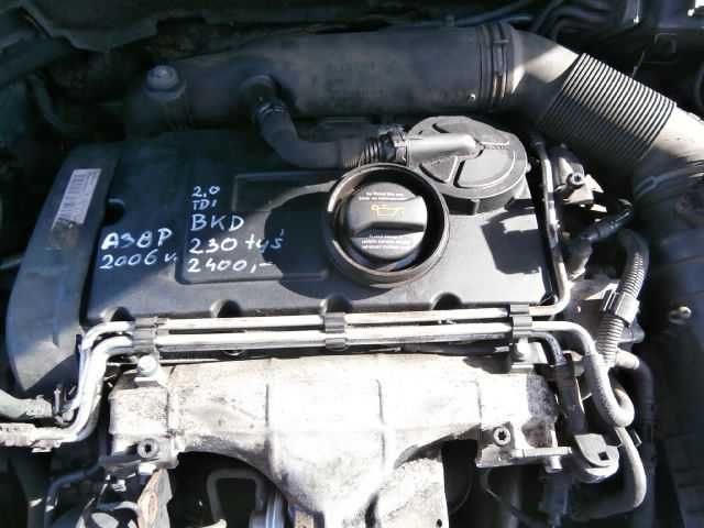 audi A3 8P 2,0 tdi alternator 140A z silnika BKD osprzęt silnika