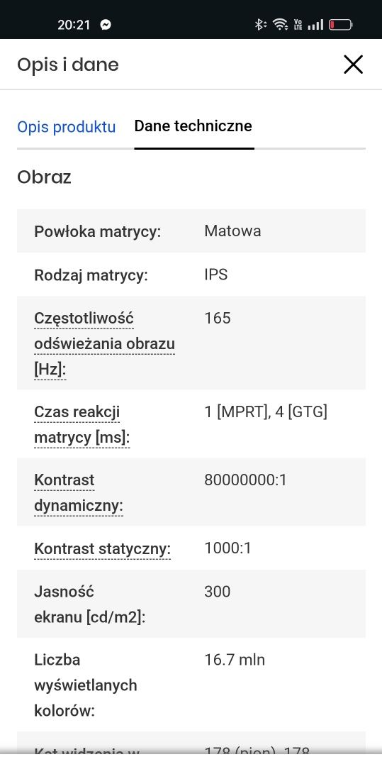 Komputer z monitorem