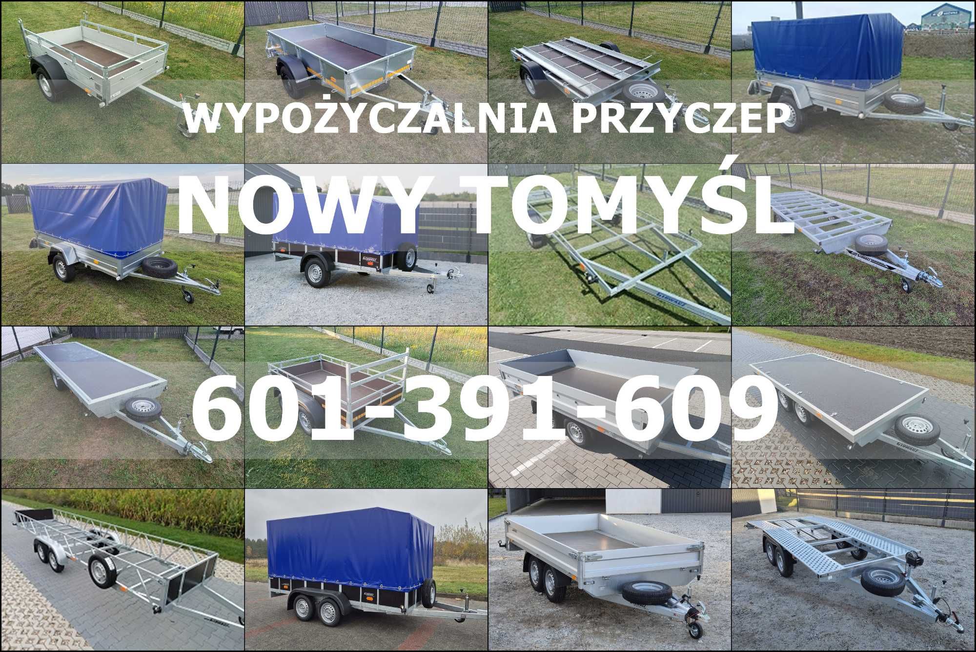 Przyczepka, przyczepa Wynajmę Wypożyczalnia Przyczep Laweta Wynajem