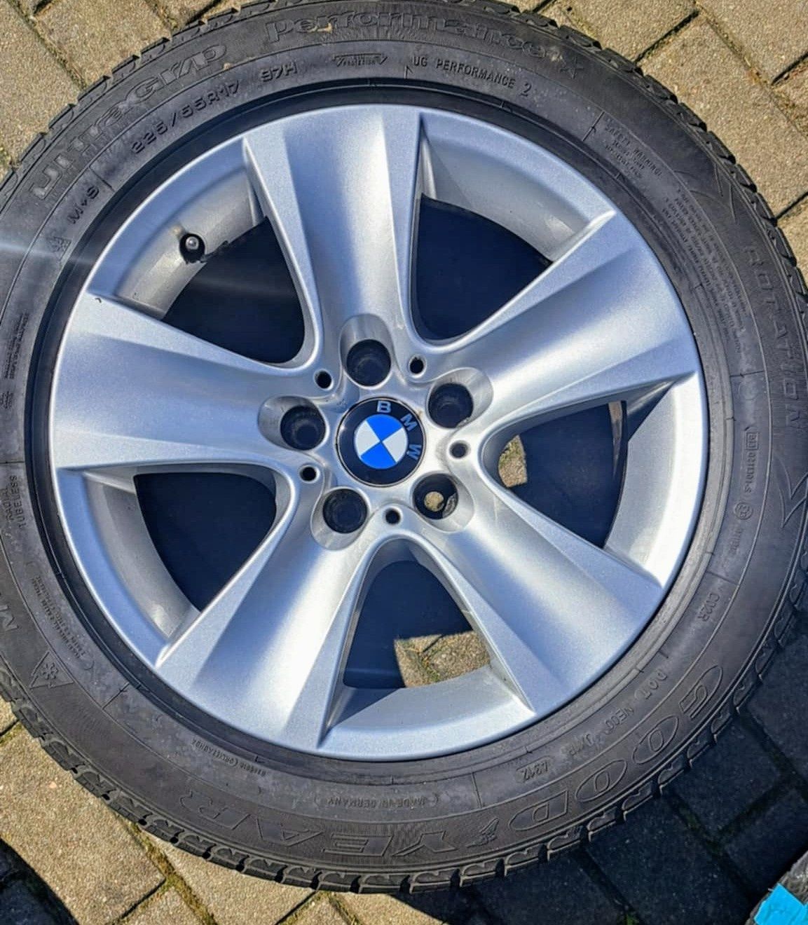 Alufelgi 17 cali 5 x 120 Bmw styling 327 BMW f10 f11 f30 f31 f20