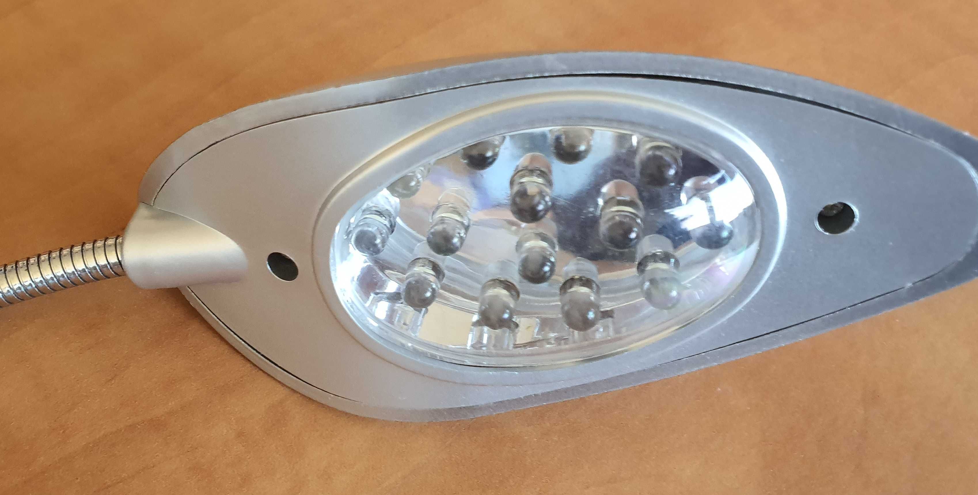 lampka LED biurkowa zasilanie bateryjne