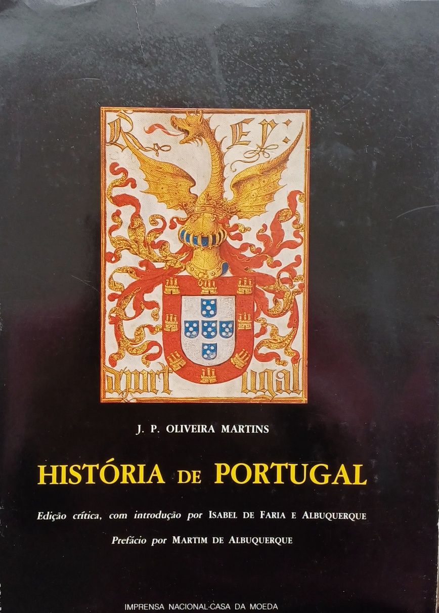 História de Portugal de Oliveira Martins Ano 1998