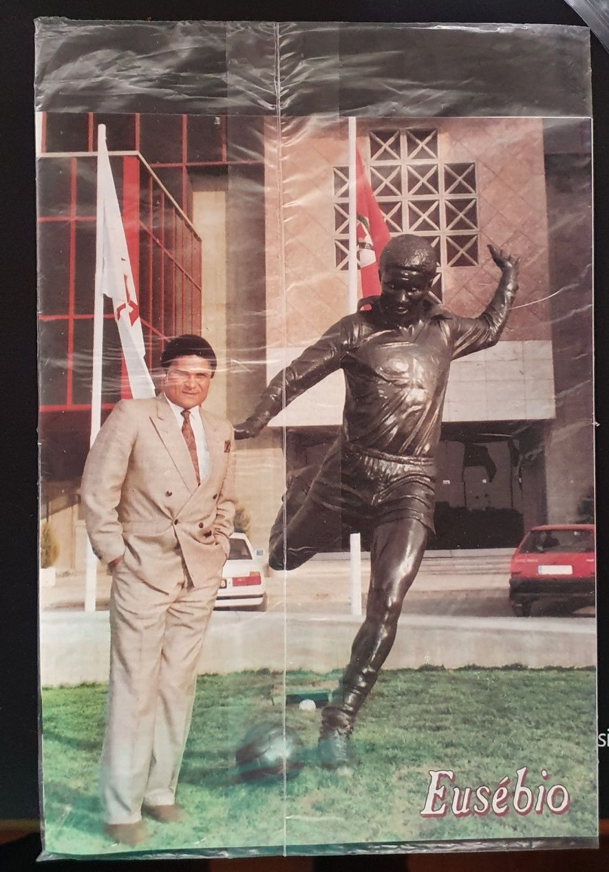 Eusébio (selado) 100 figuras do futebol português