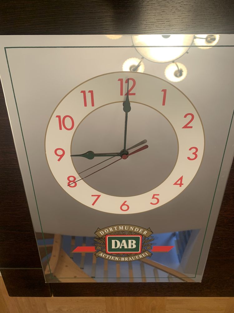 Zegar ścienny, zegar kolekcjonerski-DAB, wyposażenie pub-u