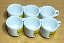 Chávenas de café Nicola