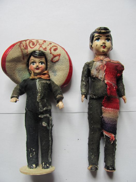 Куклы мексиканские (mexico) целлулоид , старинные, времен ссср