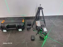 Nível laser 16 linhas + tripé 2 baterias Autonivelante NOVO