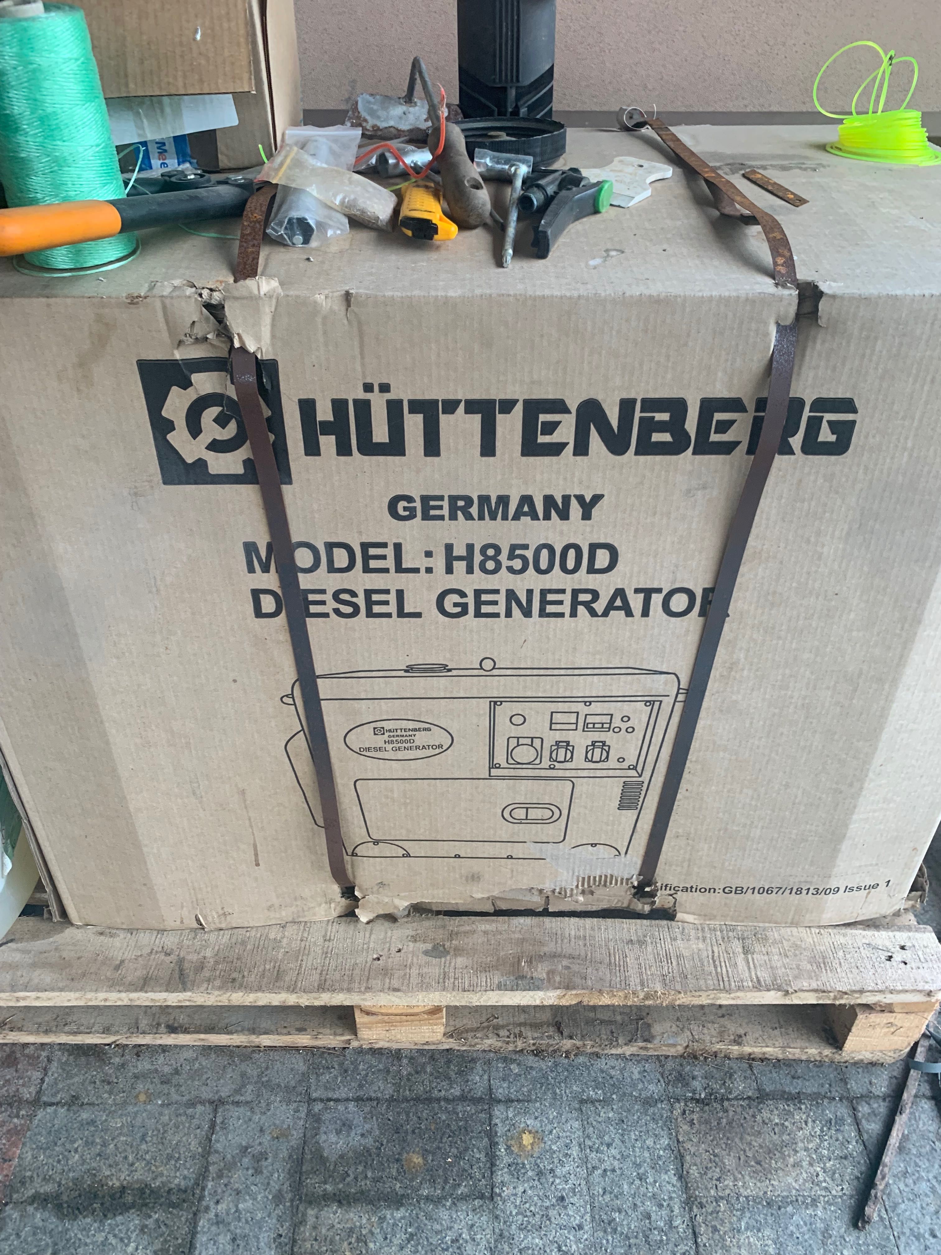 Дизельний генератор Huttenberg H8500D 6,5 кВт