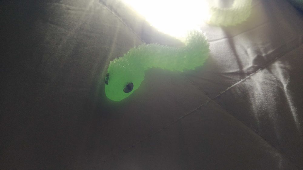 Cobra 3D brilha no escuro