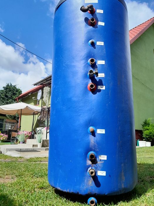 Bufor zasobnik c.w.u 300l elektromet z grzałka i wężownicą solarną