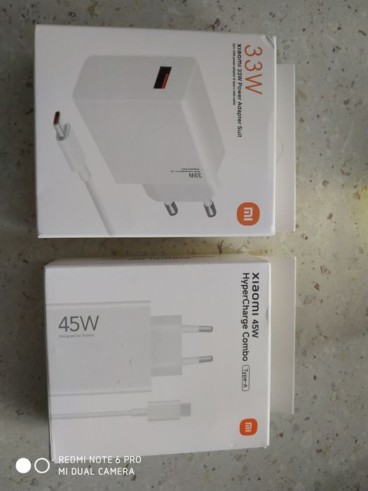 Зарядное устройство Xiaomi 33w 45w 67w 90w 120w