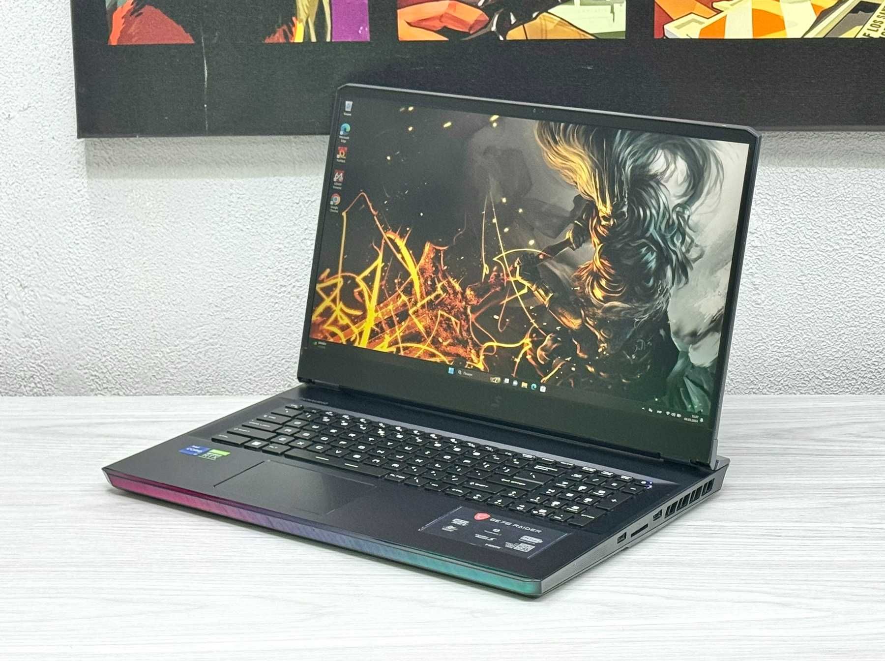 • 17.3 ДЮЙМОВИЙ ноутбук MSI RAIDER GE76 (Core i7-11800h, RTX 3060) •