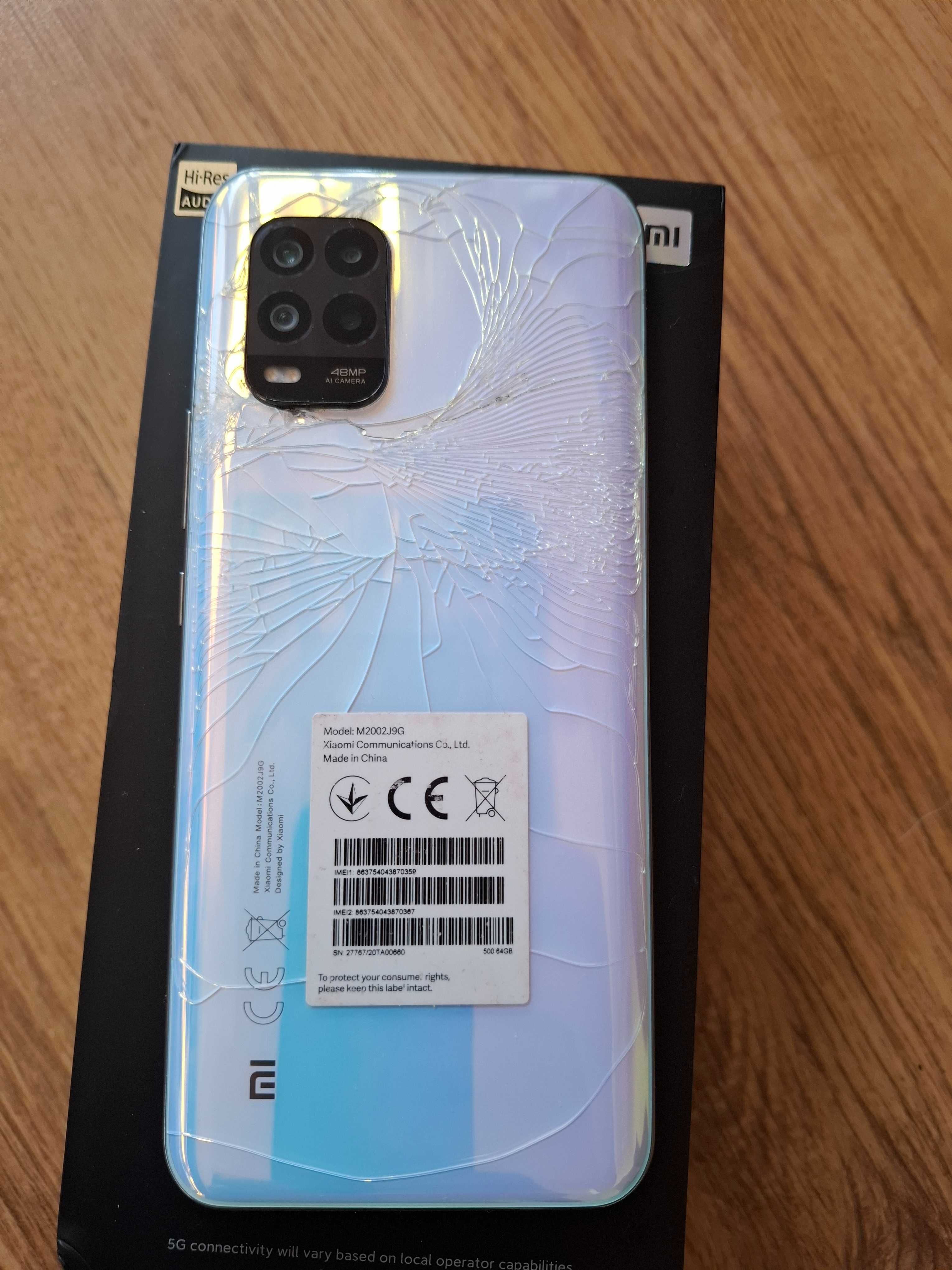 Smartfon telefon Xiaomi Mi 10 Lite  - cały zestaw