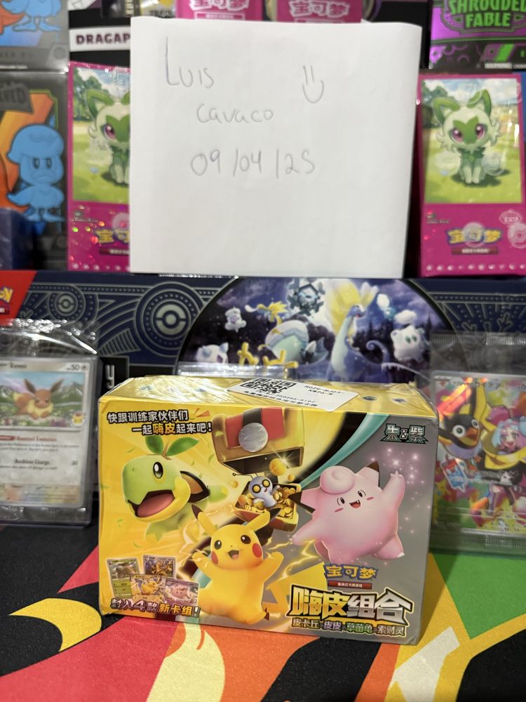 Pokemon Tcg Elite Trainer Box e mais