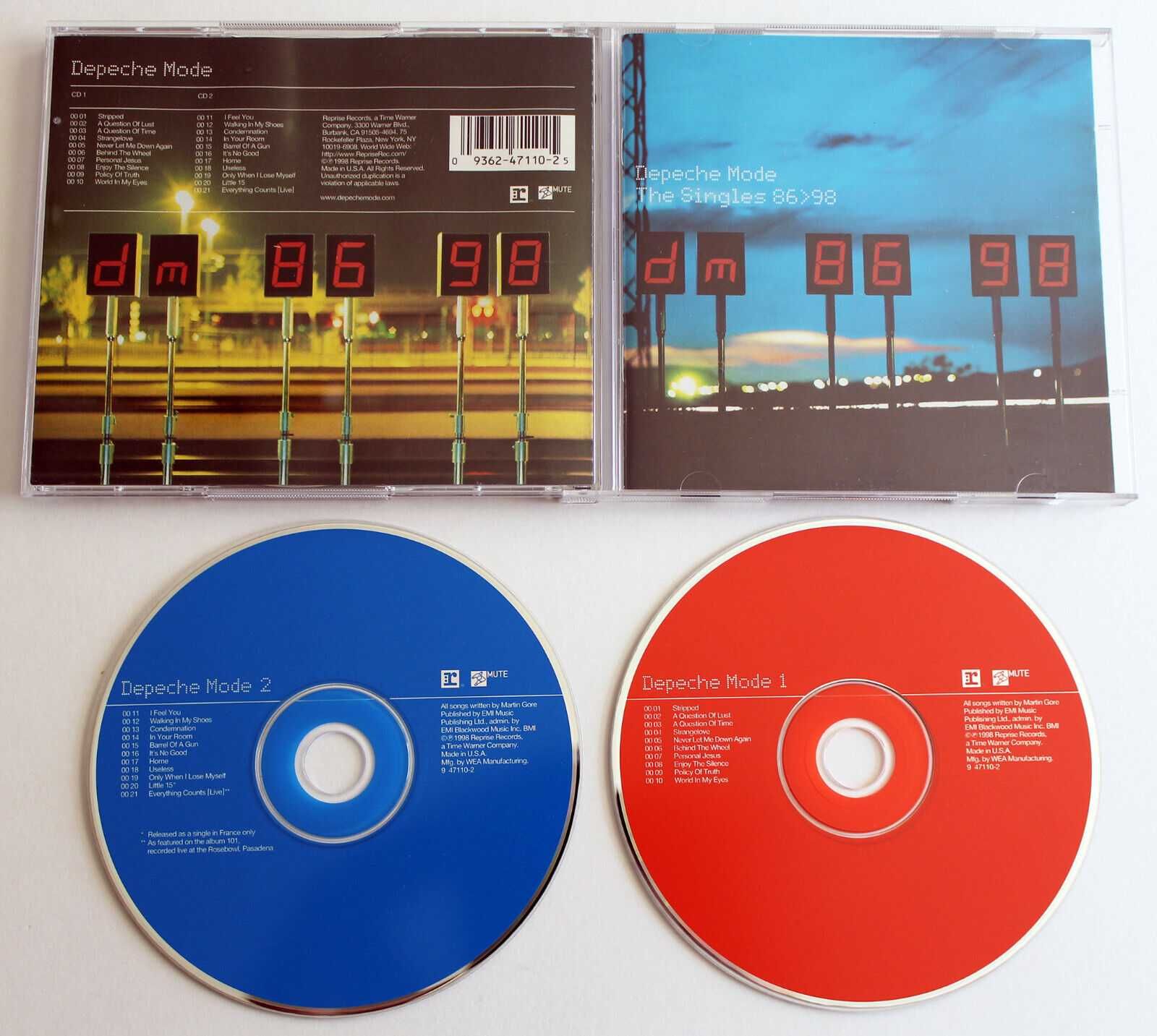 Depeche Mode - The Singles 86-91 2CD Idealny stan