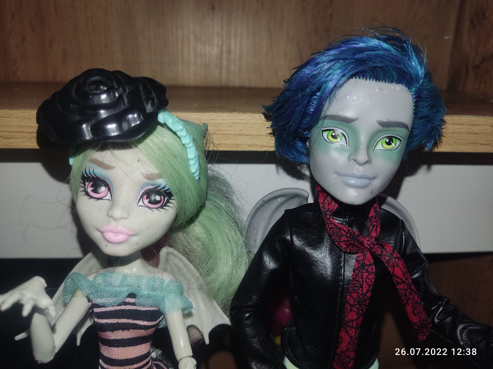 Monster High Garrott du Roque & Rochelle Goyle Love in Scaris)