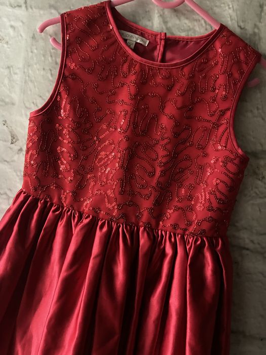 Czerwona świąteczna sukienka RJR JOHN ROCHA 8 lat 134cm