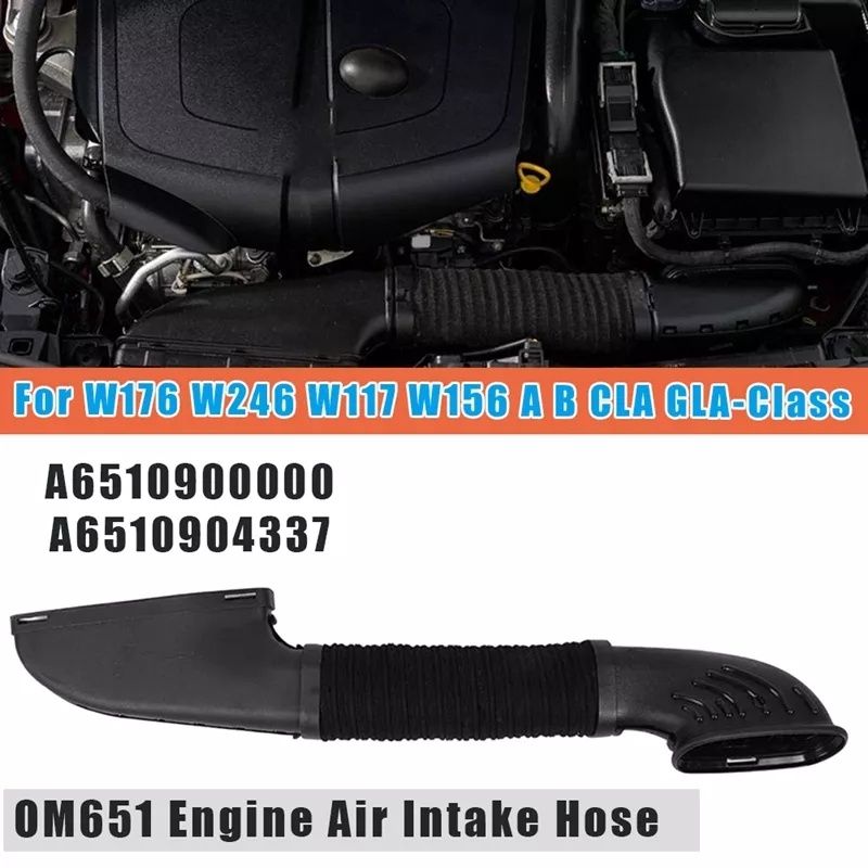 Tubo puxada de ar do filtro de ar mercedes OM651 w176 w246 w117 w156