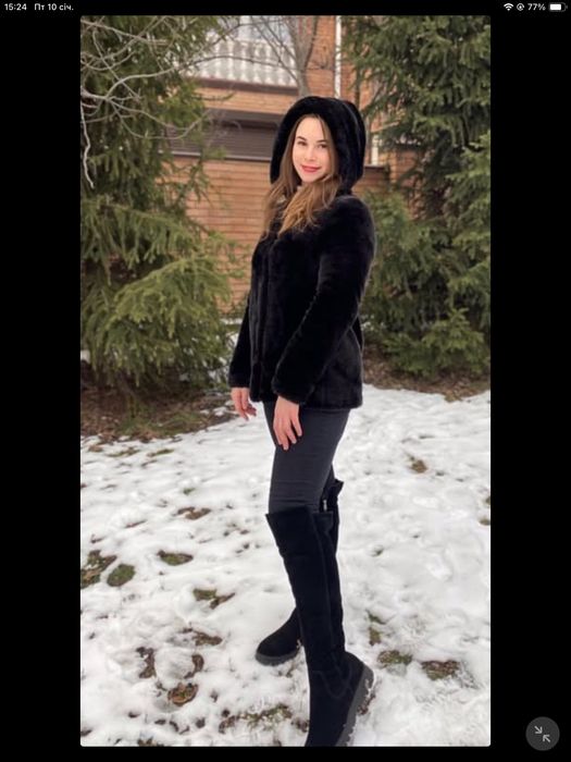 Жіноча шубка / еко хутро