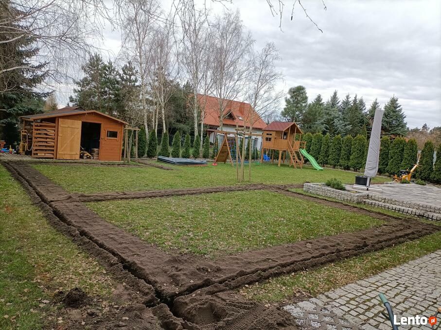 Wypożyczalnia! Koparka łańcuchowa z napędem na gąsienicach Wynajem!