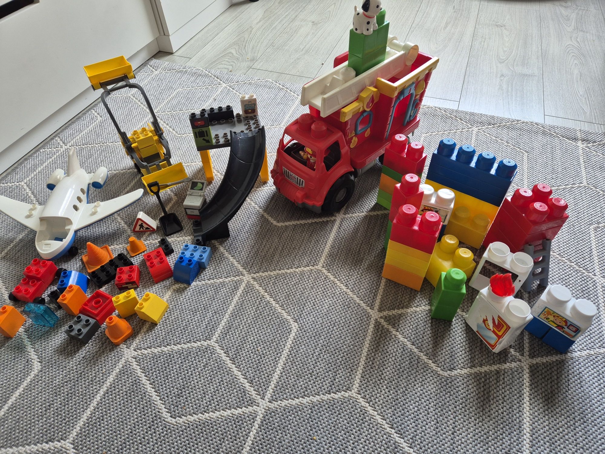 Klocki Mega Blocks straż Lego Duplo