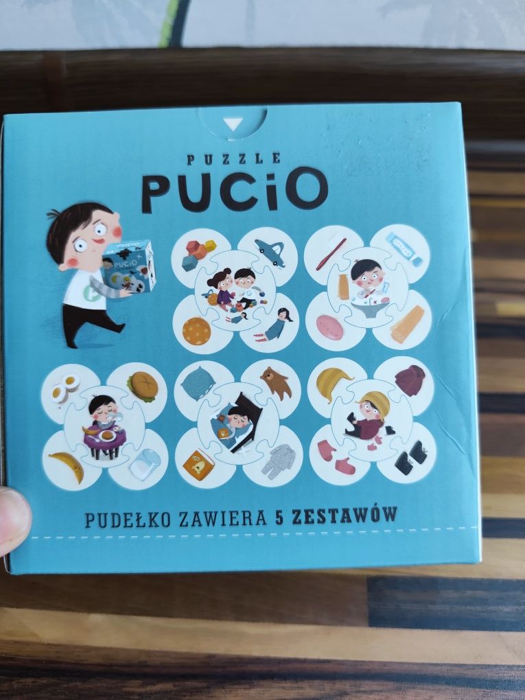 Pucio. Puzzle: Co tu pasuje? Nowe puzzle dla malucha