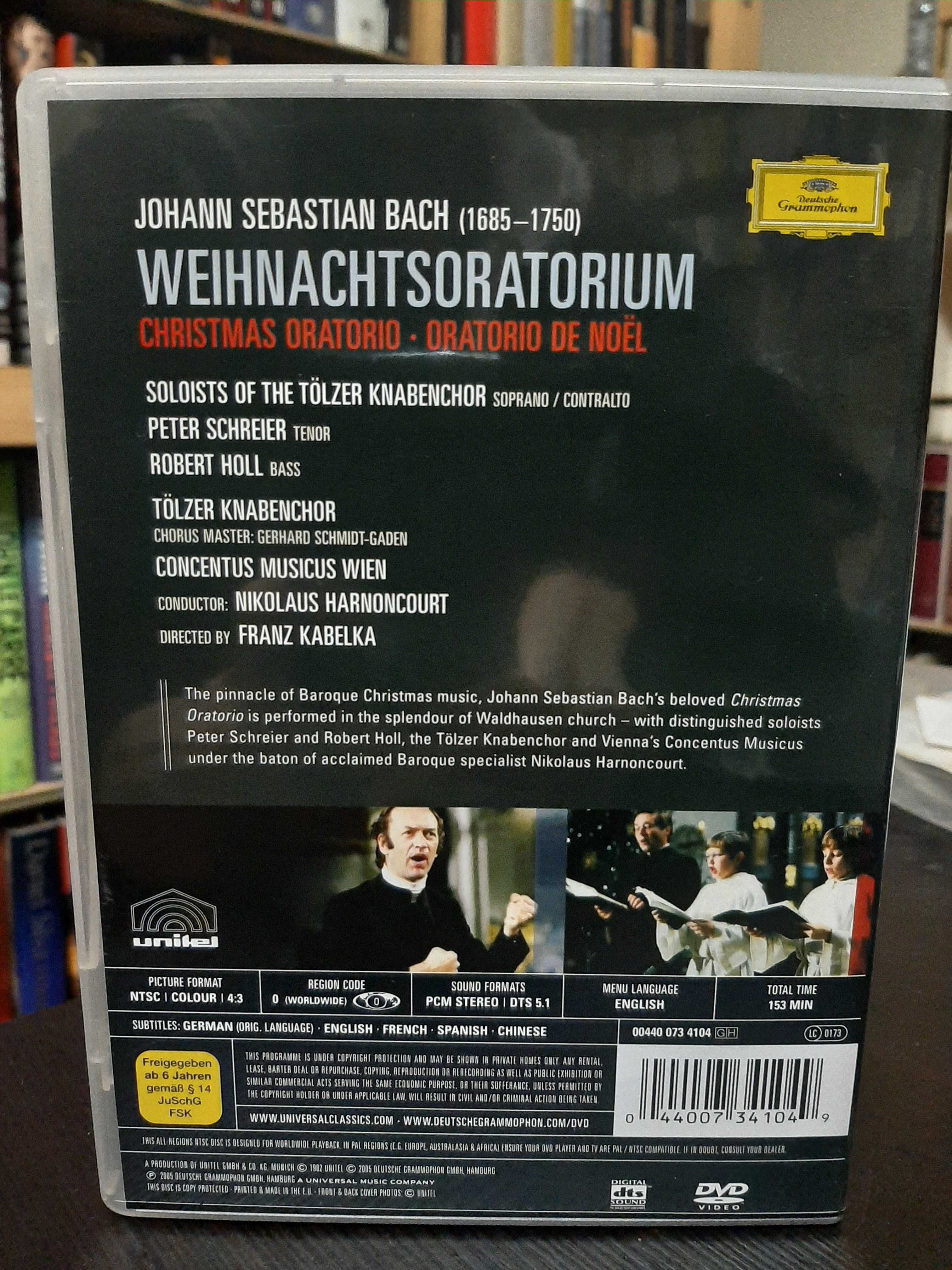 Bach – Christmas Oratorio – Concentus Music Wien, Nikolaus Harnoncourt