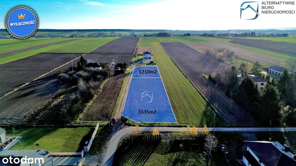 Działka budowlana 1210m2 Cena z VAT23% Brak PCC2%