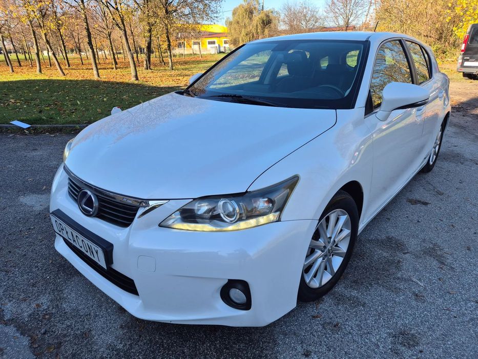 Lexus CT 1.8#135Km#Benz#Hybryda#BiałaPerła#SuperStan#