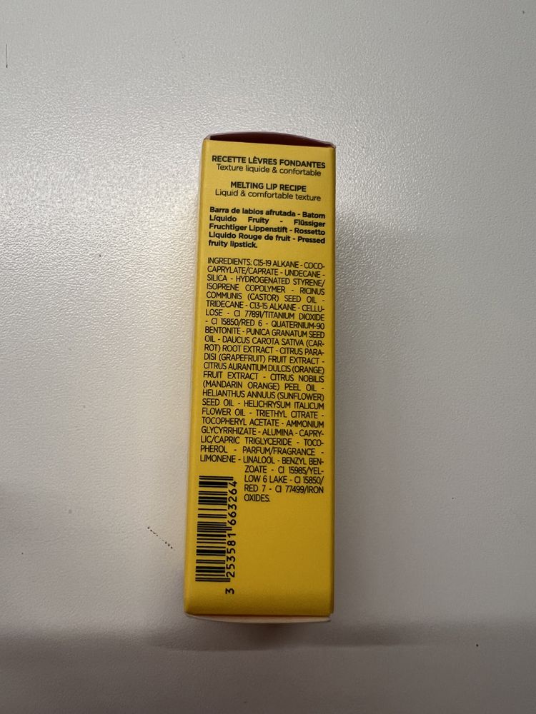 l'occitane 002 carrose pomadka w płynie fruity lipstick