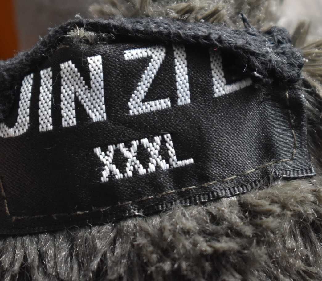 Kurtka zimowa 3XL 46 ocieplana pikowana zimę ciepła prosta elegancka