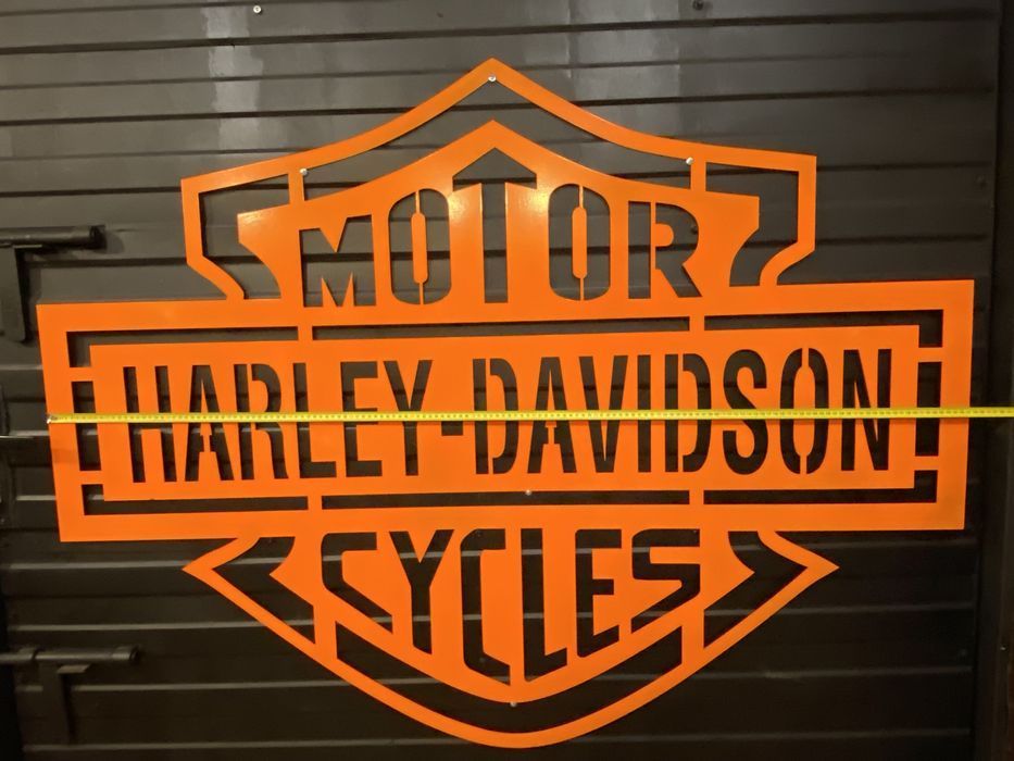 Harley davidson znaczek reklama emblemat