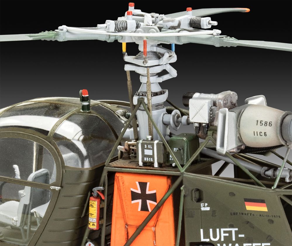 HELIKOPTER model 1/32 Revell 03804 ALOUETTE II