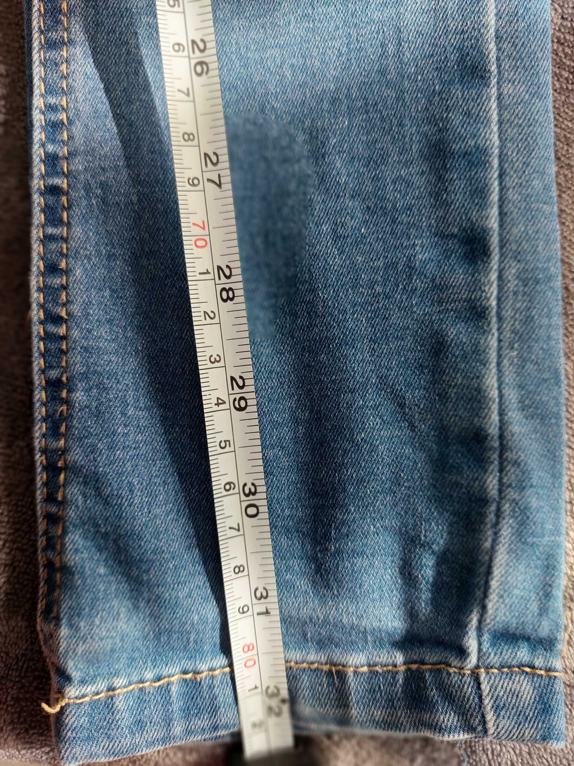 Spodnie jeans strecz Skinny dla chłopaka 9-10lat, rozmiar 140