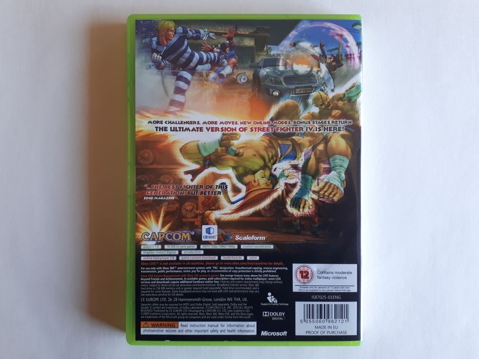 Super Street Fighter IV 4 ( Xbox 360 )