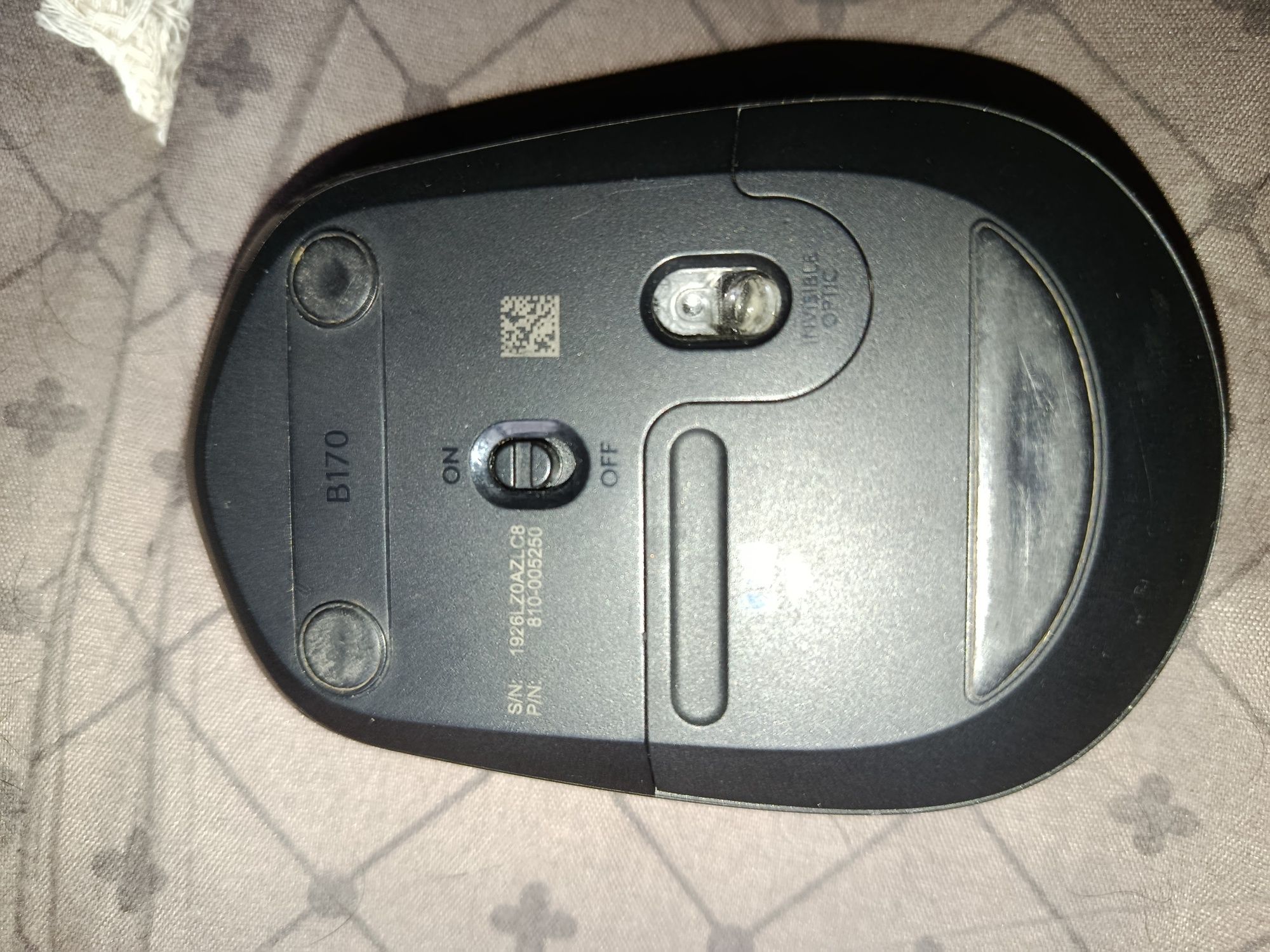 Миша Logitech B170 Black