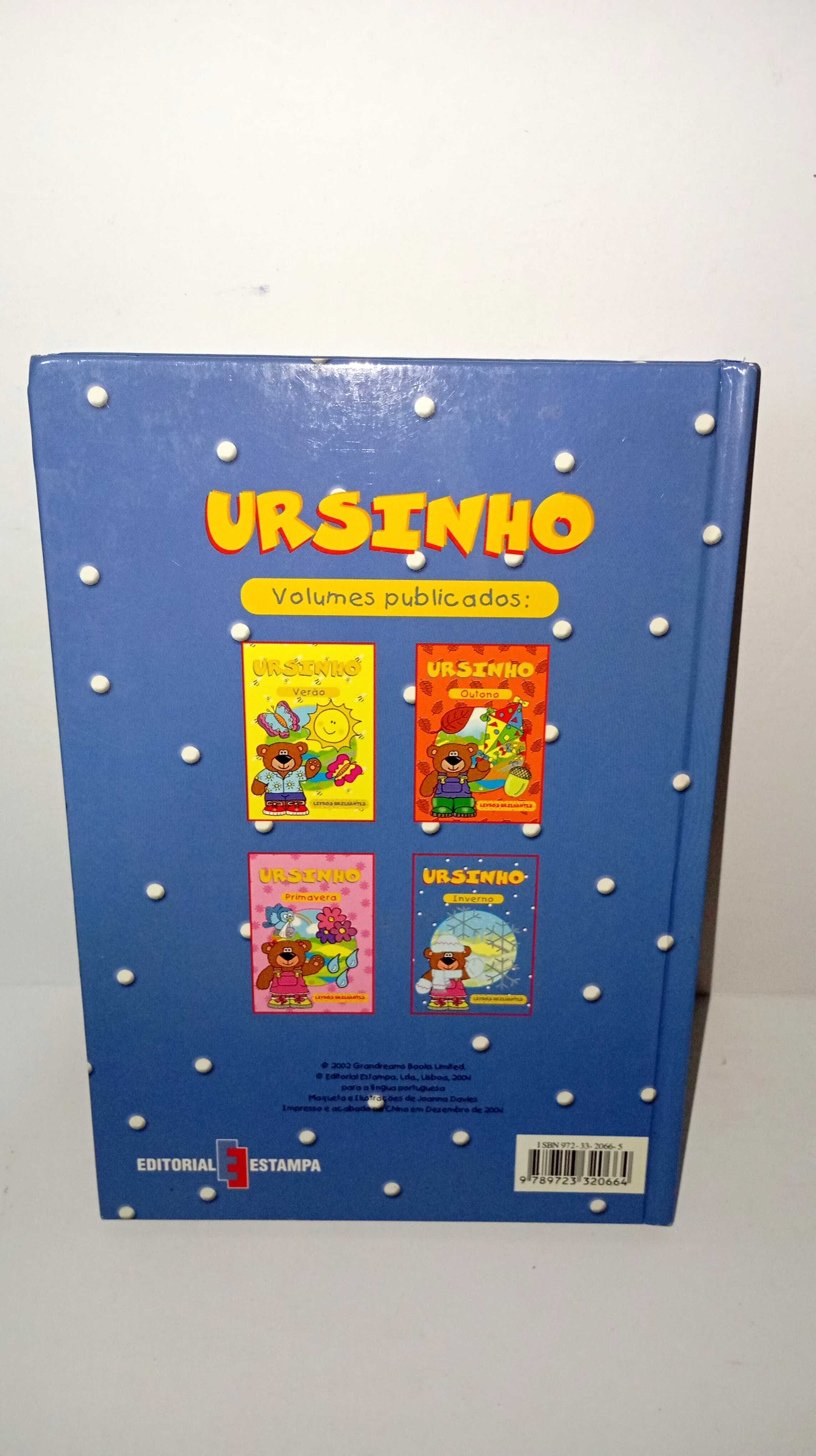 Ursinho - Inverno - livros Brilhantes