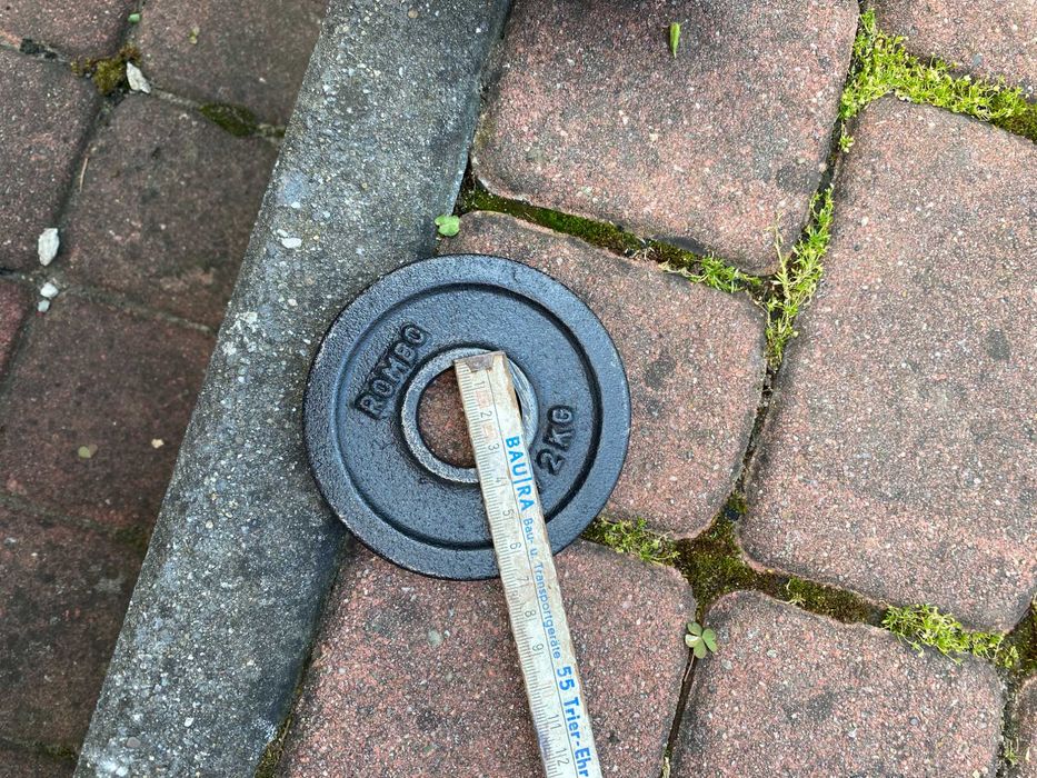 Hantle 10 kg metalowe z regulacją ciężaru - jak nowe!