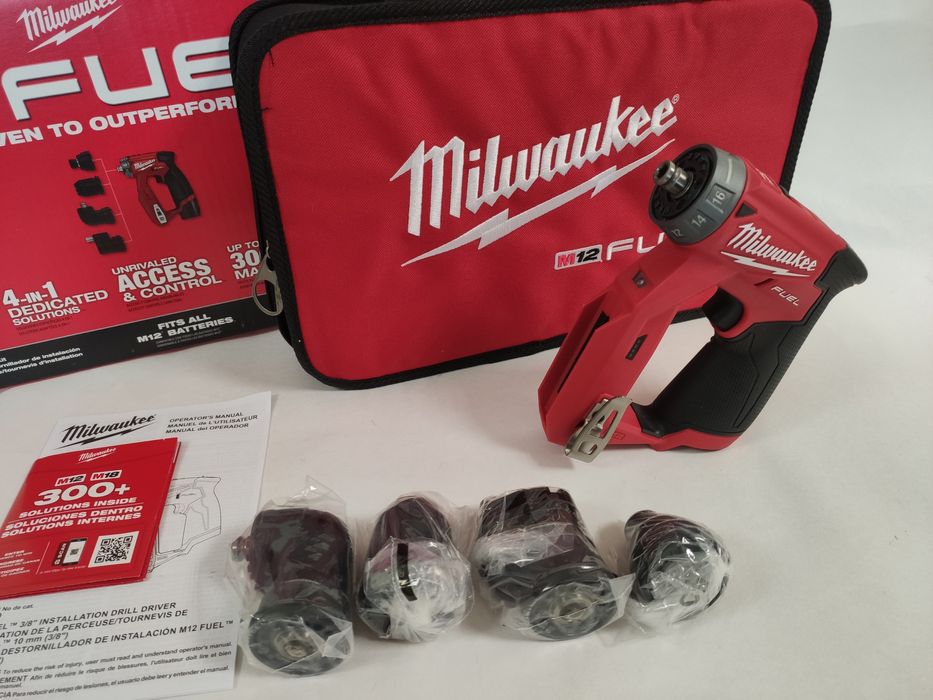 Дриль шуруповерт зі змінними патронами Milwaukee M12 FUEL 2505-20