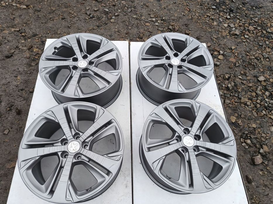 peugeot 308 t9 gt felgi 18&quot; 5x108 et48 8.0j jak nowe grafit 9806253277 508