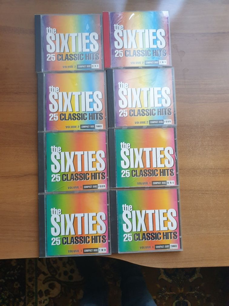 The Sixties 25 classic hits kolekcja 8 cd