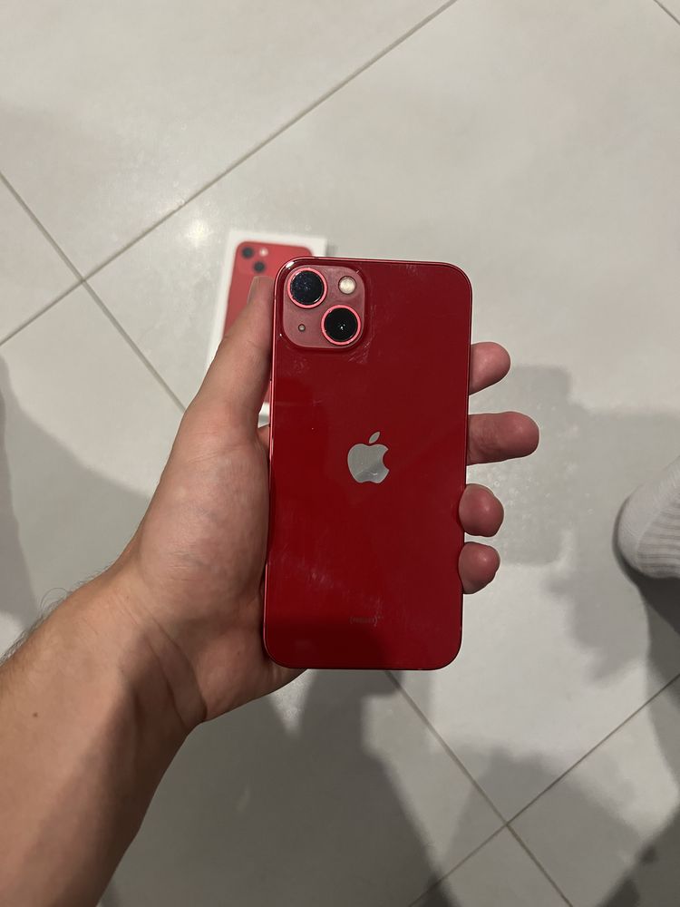 iphone 13 czerwony 128GB 71%