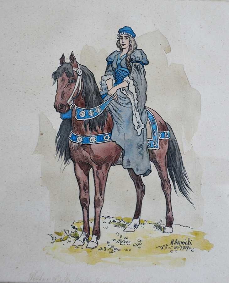 3 akwarele, Mieczysław Barwicki