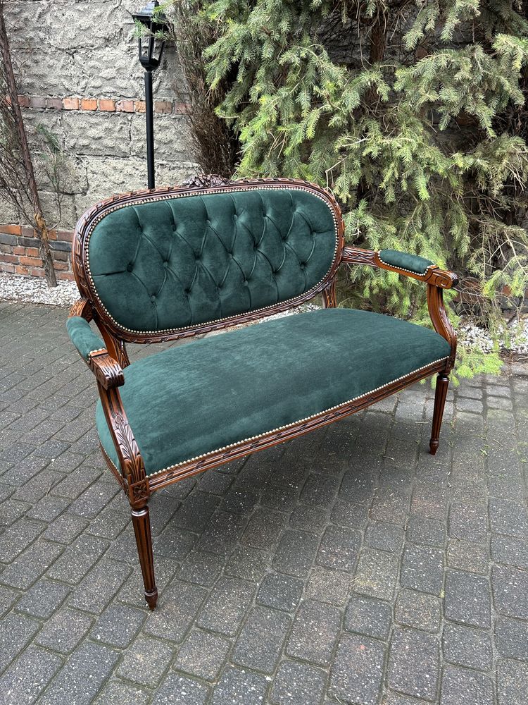 Wypoczynek Ludwikowski Ludwik Sofa Kanpa + Dwa Fotele Po Renowacji