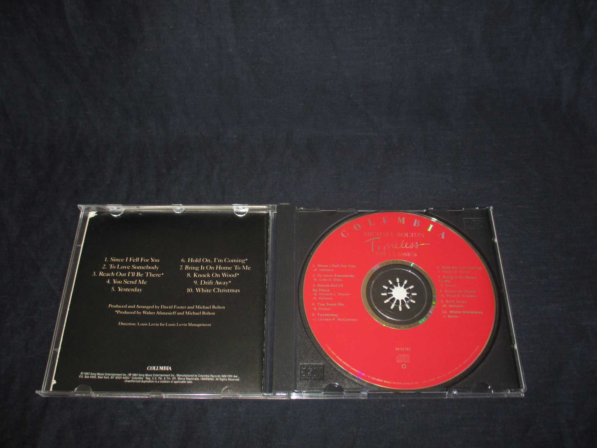 CD Álbum Michael Bolton Timeless The Classics