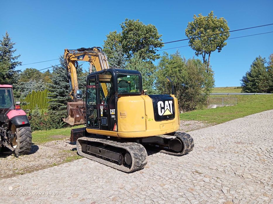 Minikoparka CAT 308 E2CR, 2015 r.