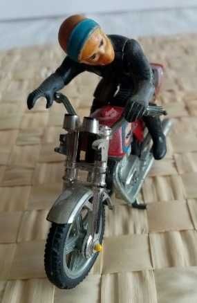 Sprzedam zabawkę Honda z motocyklistą - lata 80-te, PRL!