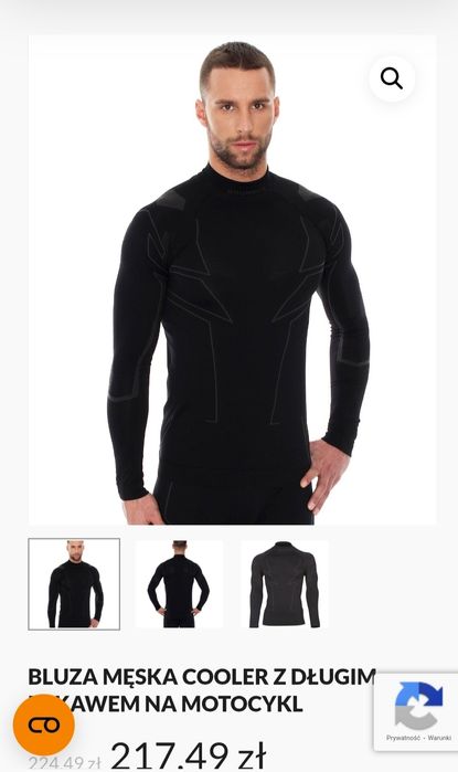 Bluza Brubeck Cooler męska