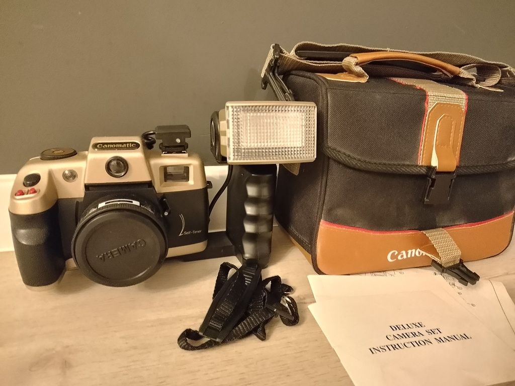 Aparat  analogowy Canomatic z czasów PRL